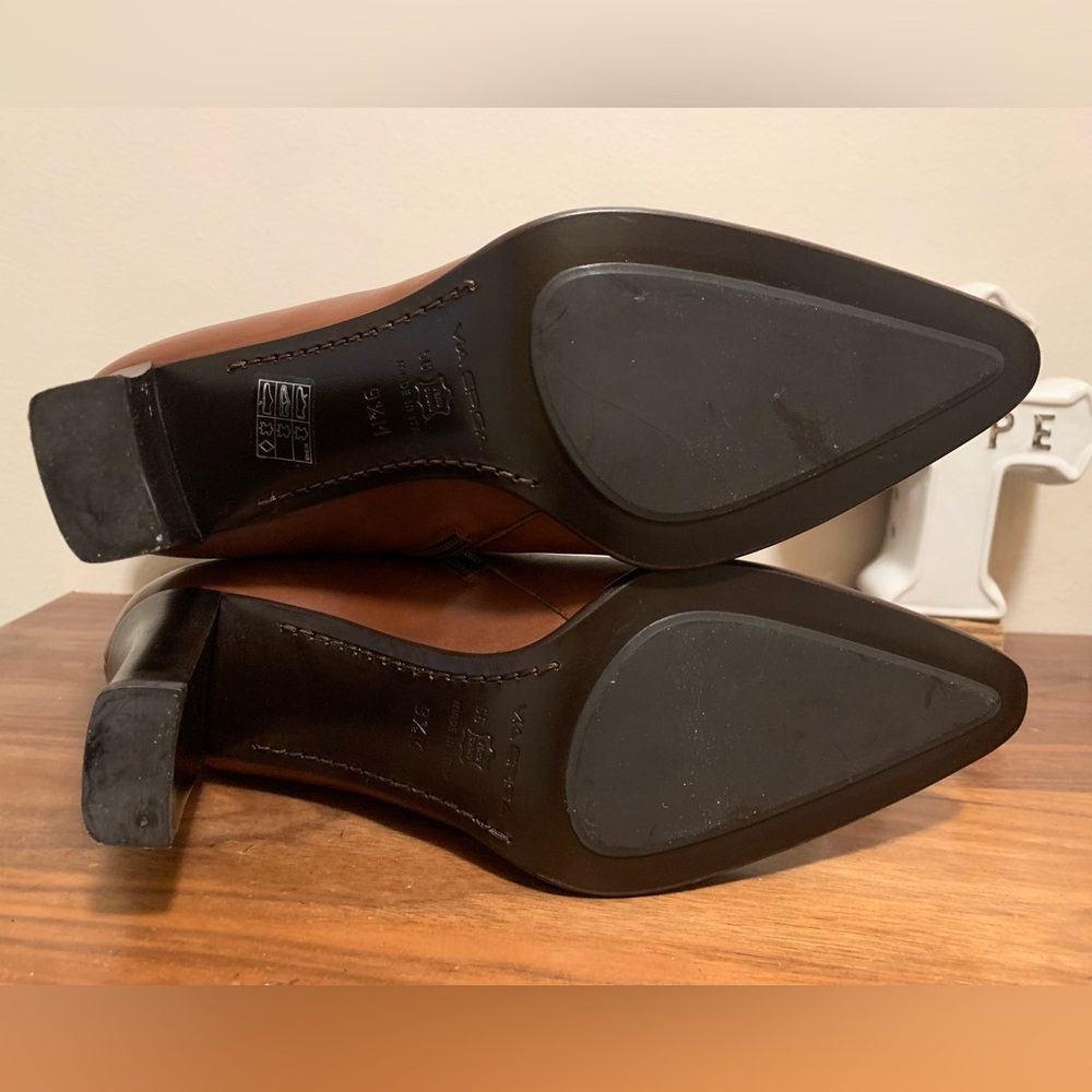 Via spiga leather heeled boots size 9 1/2 M - Picture 8 of 13